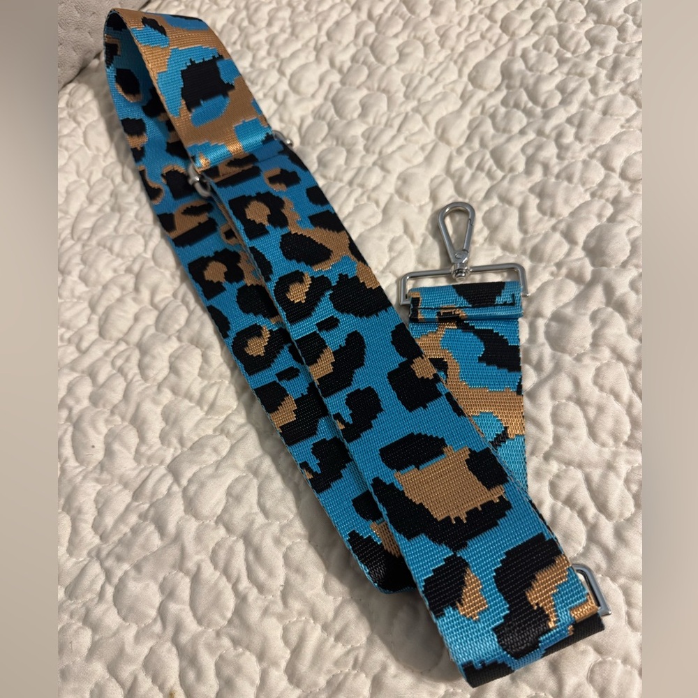 Leopard Print Adjustable Bag Strap